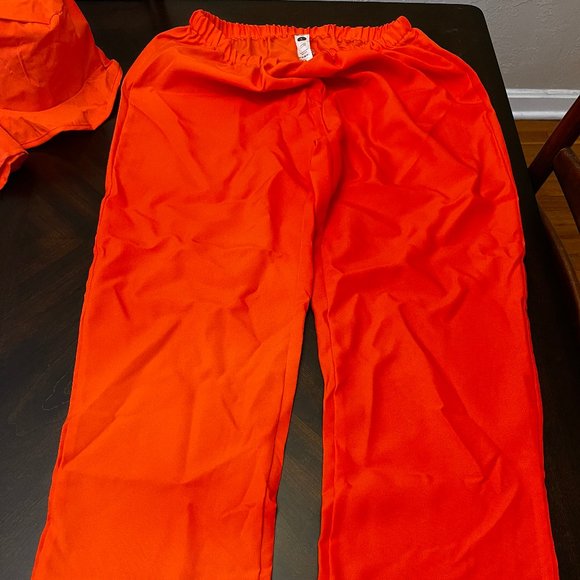 Lloyd Christmas Dumb & Dumber Orange Tuxedo Costume - Picture 5 of 10